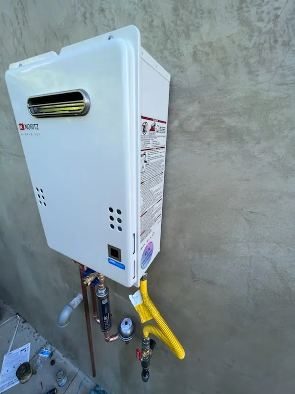 Tankless water heater installation for Laguna Woods homes